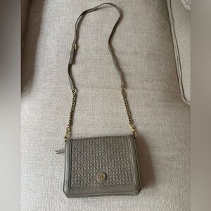 Tory Burch Gray Crossbody Bag